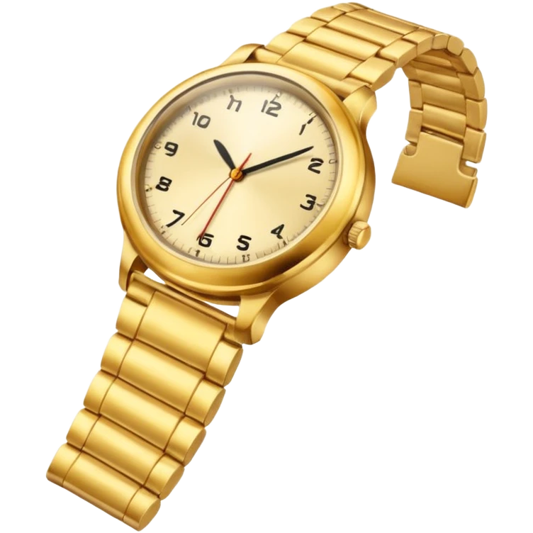A hand with a watch emoji