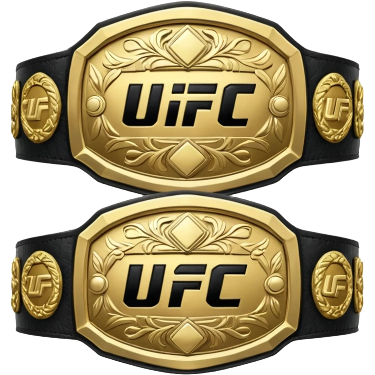 UFC championship emoji emoji
