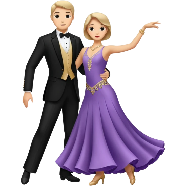 Ballroom dancing emoji