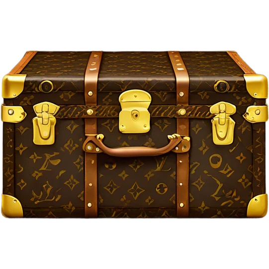Louis Vuitton luggage trunk emoji