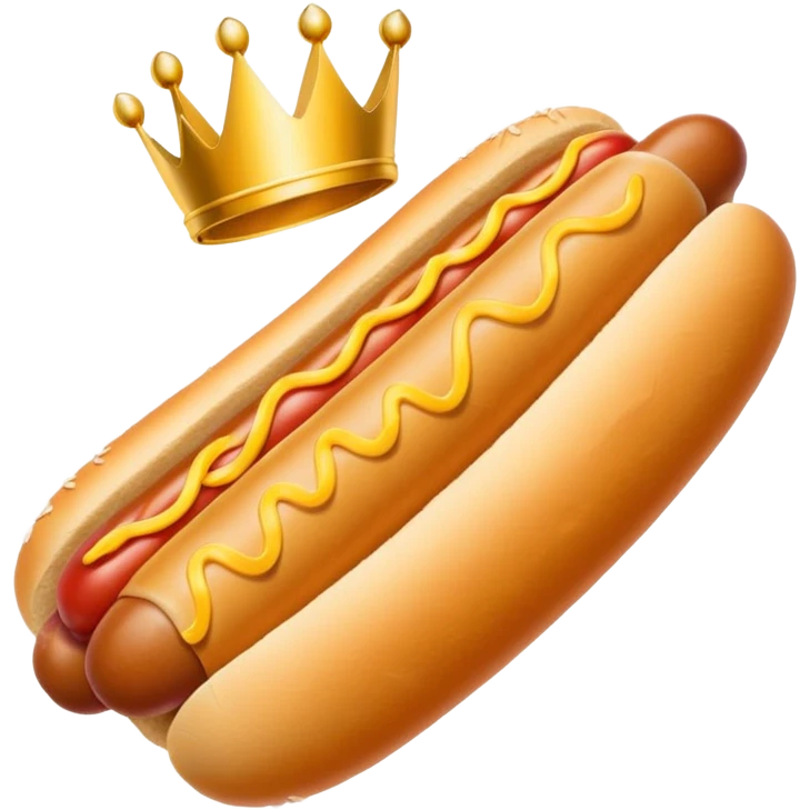 super bowl trophy hot dog emoji