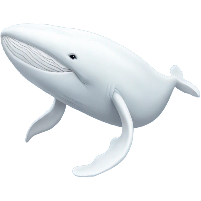 white whale , underside emoji