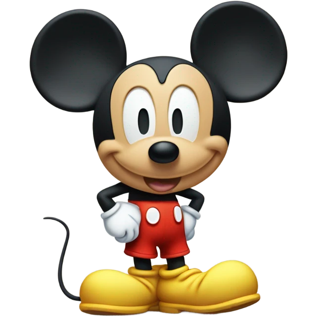 Mickey Mouse emoji