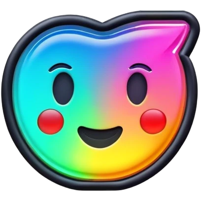 neon sign emoji