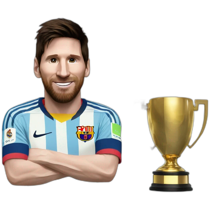 Messi campeón  emoji