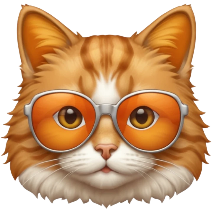 Cat wearing sunglasses emoji