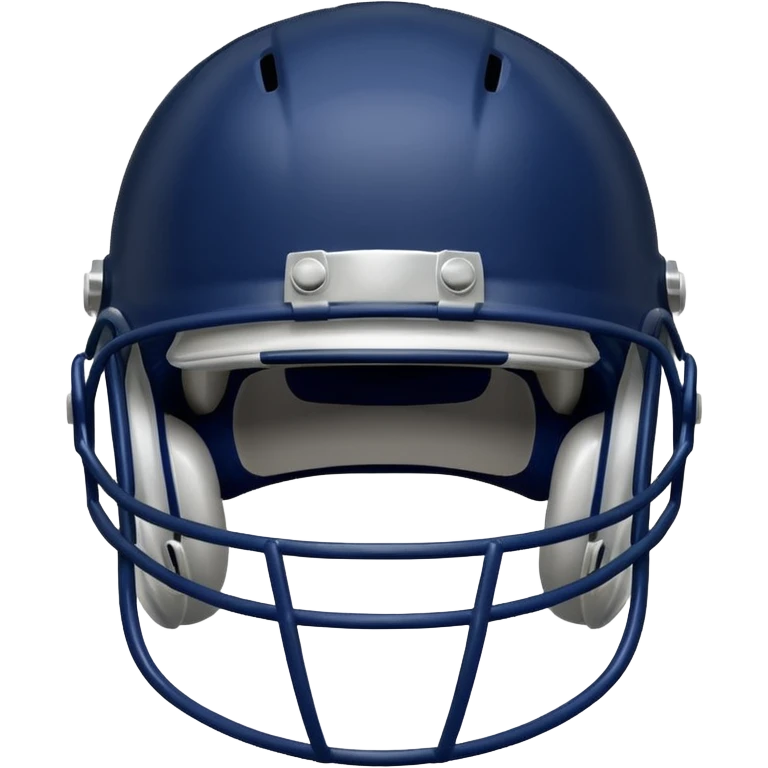 College football player helmet in a deep, dark color

 emoji