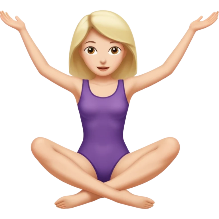 Naked woman legs spread open emoji