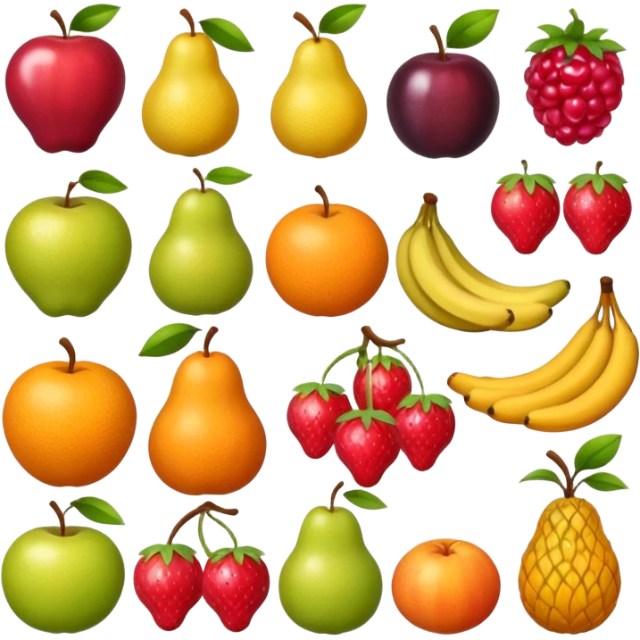 Fruits emoji