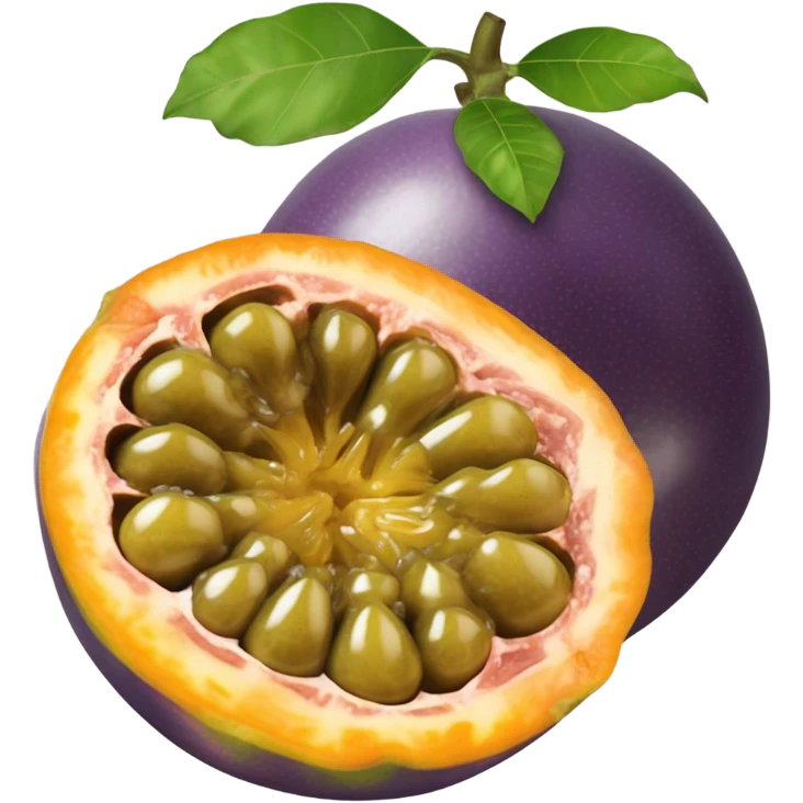 Passion fruit emoji