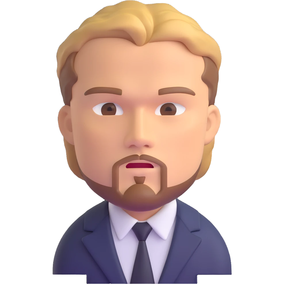 Leonardo DiCaprio upper body, shoulders and chest included emoji