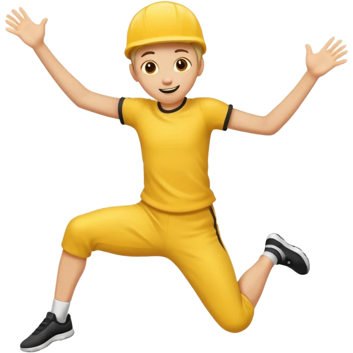 Make an emoji of a person jumping emoji