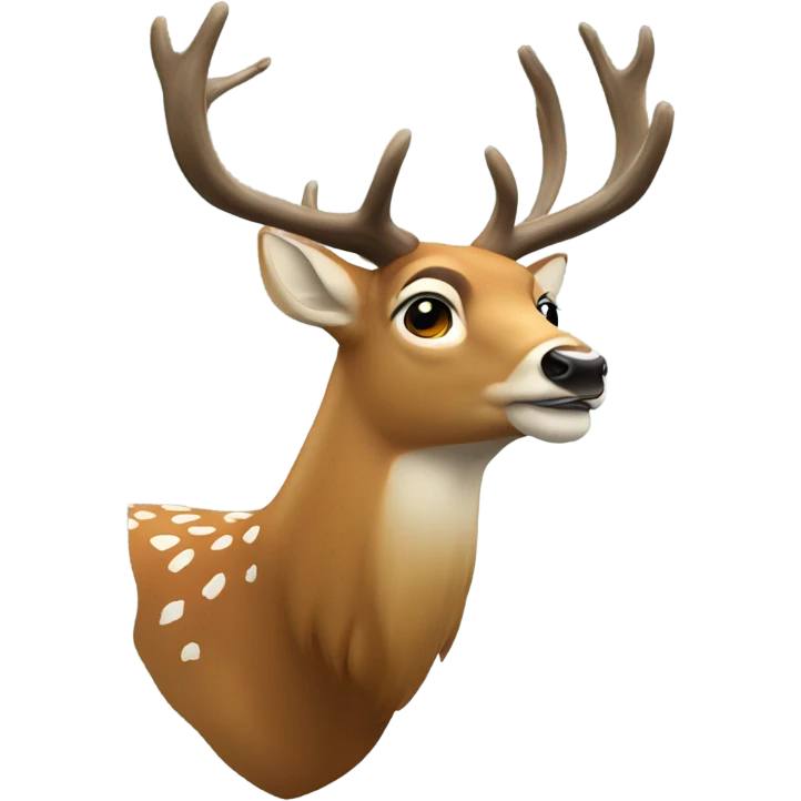 the deer above which is written VOLGA CHAMP emoji