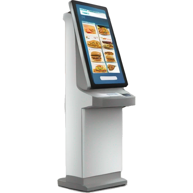 self ordering kiosk for restaurants emoji