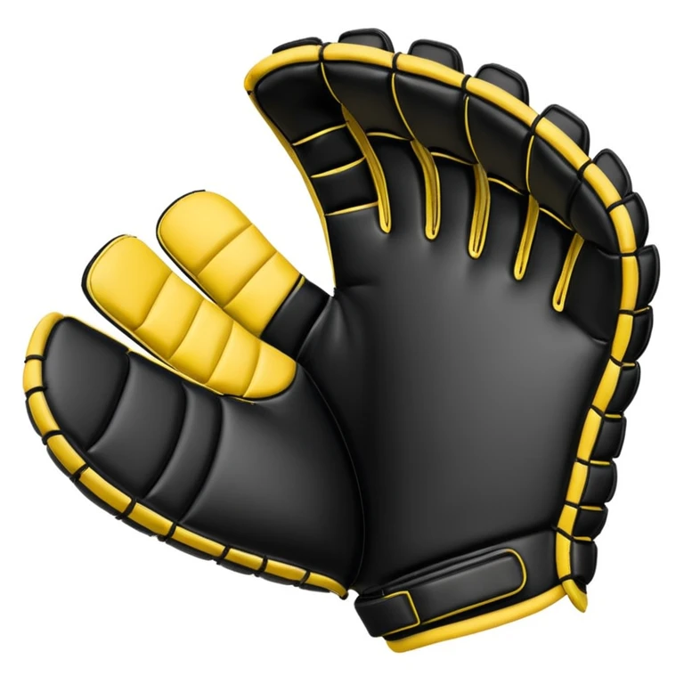 Guante de portero emoji