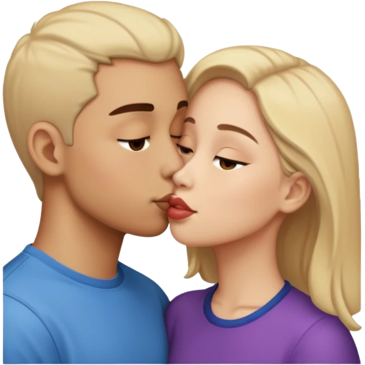 Oral sex with partner emoji