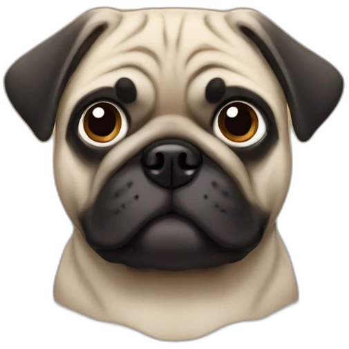 Kenny the pug emoji