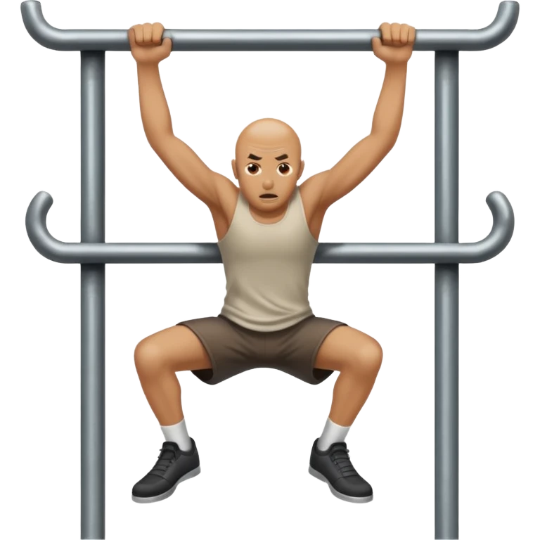 Man head banging on rails emoji