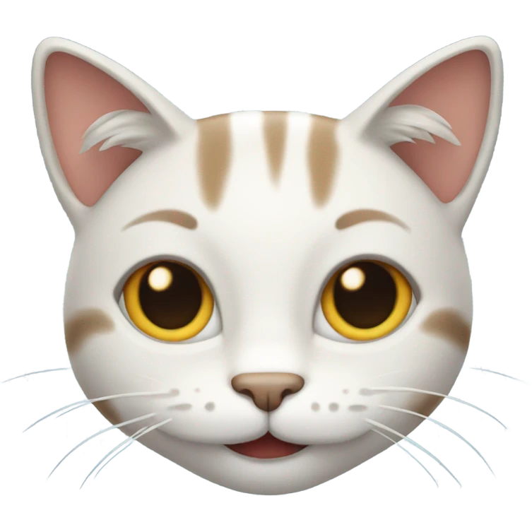 Cat smiling emoji