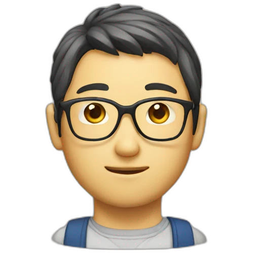 japanese-nerd emoji