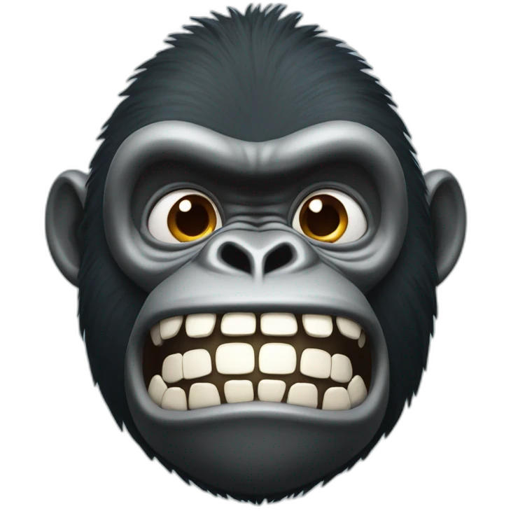 Gorille requin emoji