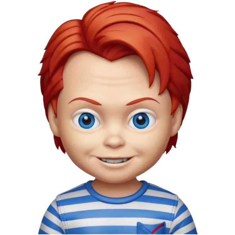 Un emojin de chuky emoji