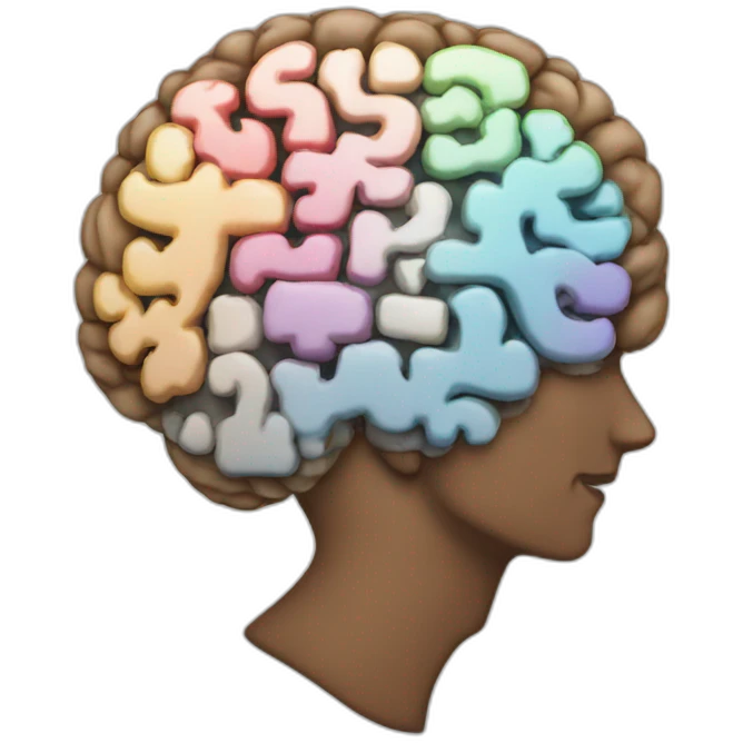 social media brain emoji