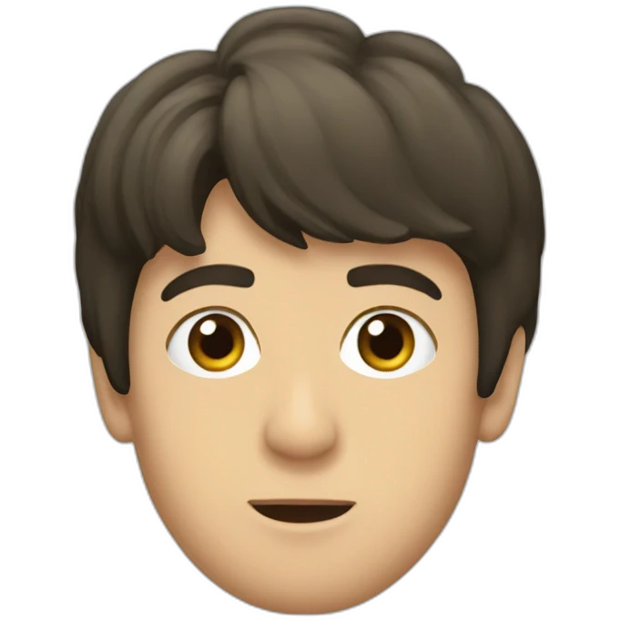 Young Paul McCartney emoji