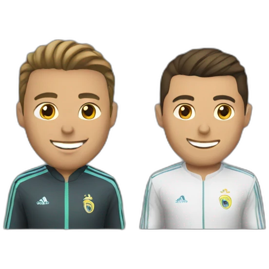 Ishowspeed and ronaldo emoji