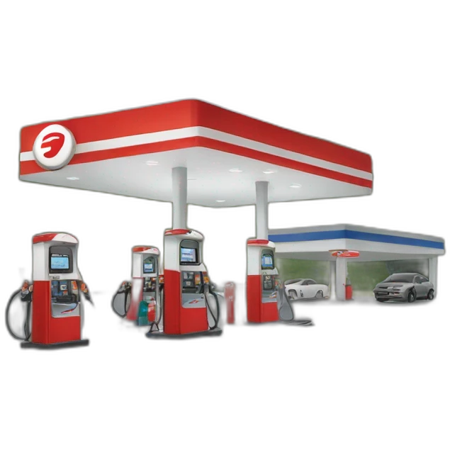 Racetrac gas-station emoji