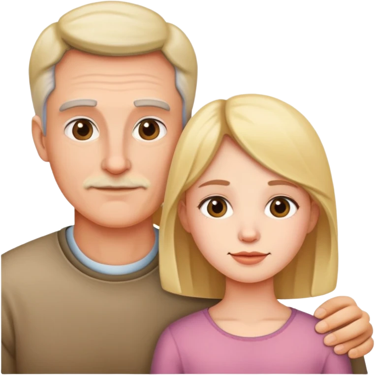 Father, mother and daughter  emoji