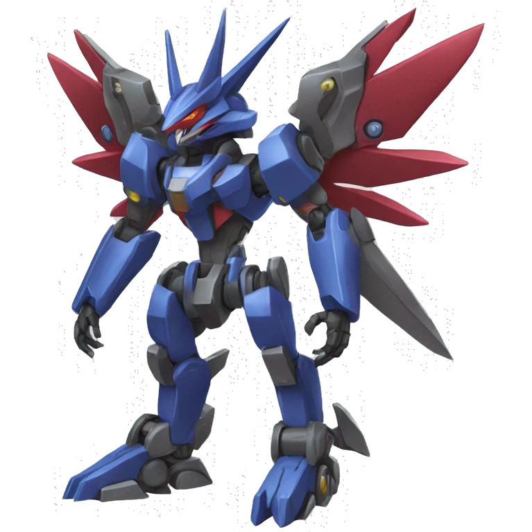 Bisharp-Zoroark-medabot-Mecha full body emoji