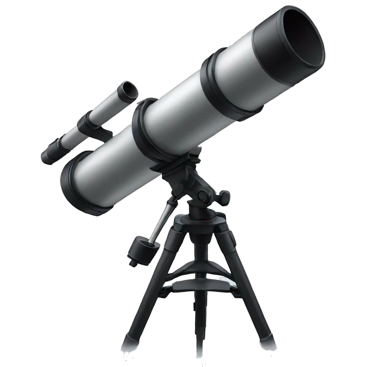 Telescope zoom emoji