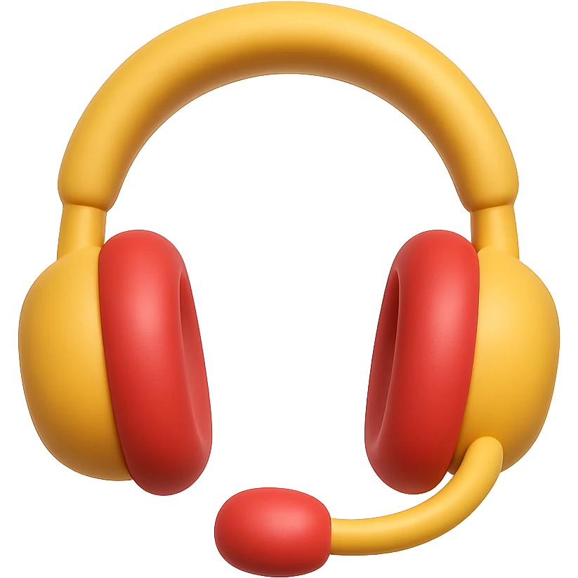 {
  "title": "3D Skeuomorphic Emoji Icon Schema",
  "type": "object",
  "properties": {
    "object": {
      "type": "string",
      "description": "Name of the object to be represented (e.g., 'money bag', 'camera', 'pizza')."
    },
    "style": {
      "type": "string",
      "enum": ["3D skeuomorphic emoji"],
      "description": "Visual style to be used for rendering."
    },
    "materials": {
      "type": "object",
      "properties": {
        "base": {
          "type": "string",
          "description": "Primary material texture, e.g., 'smooth cloth', 'metallic', 'plastic'."
        },
        "details": {
          "type": "array",
          "items": { "type": "string" },
          "description": "Secondary materials or embellishments (e.g., rope, buttons, stitching)."
        }
      }
    },
    "colors": {
      "type": "object",
      "properties": {
        "baseColor": {
          "type": "string",
          "description": "Main color of the object (e.g., '#F5DEB3' for a beige sack)."
        },
        "accentColors": {
          "type": "array",
          "items": { "type": "string" },
          "description": "Accent or highlight colors (e.g., yellow for dollar sign)."
        }
      }
    },
    "lighting": {
      "type": "object",
      "properties": {
        "type": {
          "type": "string",
          "enum": ["soft", "ambient", "studio"],
          "description": "Lighting type used to shade and define volume."
        },
        "shadows": {
          "type": "boolean",
          "description": "Indicates if soft drop shadows are used."
        }
      }
    },
    "geometry": {
      "type": "object",
      "properties": {
        "dimensionality": {
          "type": "string",
          "enum": ["3D"],
          "description": "Indicates that object is rendered in 3D."
        },
        "roundedEdges": {
          "type": "boolean",
          "description": "Indicates if object has smooth, rounded edges."
        }
      }
    },
    "expression": {
      "type": "string",
      "enum": ["playful", "realistic", "friendly"],
      "description": "Overall emotional tone of the icon."
    },
    "background": {
      "type": "string",
      "enum": ["transparent", "white", "gradient"],
      "description": "Background type for the rendered emoji."
    }
  },
  "required": ["object", "style", "materials", "colors", "lighting", "geometry", "expression", "background"]
}

over the ear headphones with a mic and red accents emoji