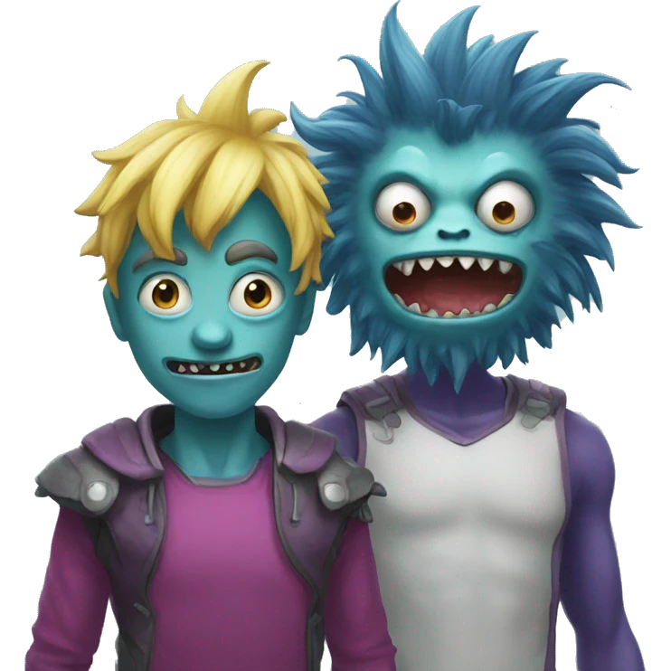 Monster and Ci emoji