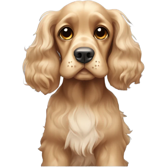 Cocker spaniel emoji