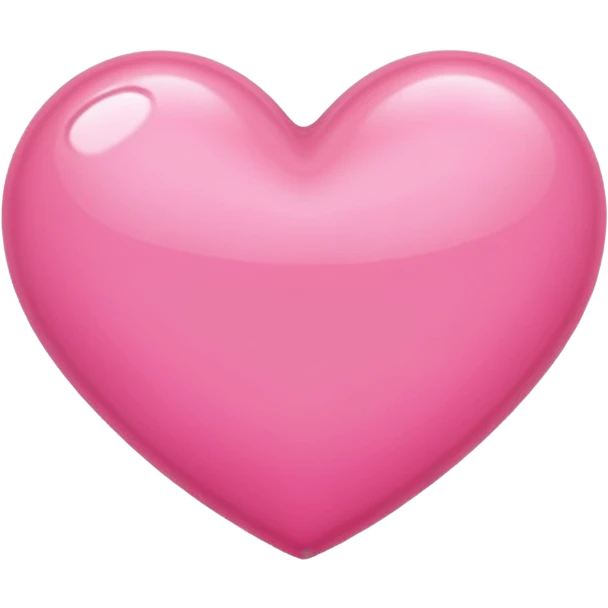 Pink heart emoji