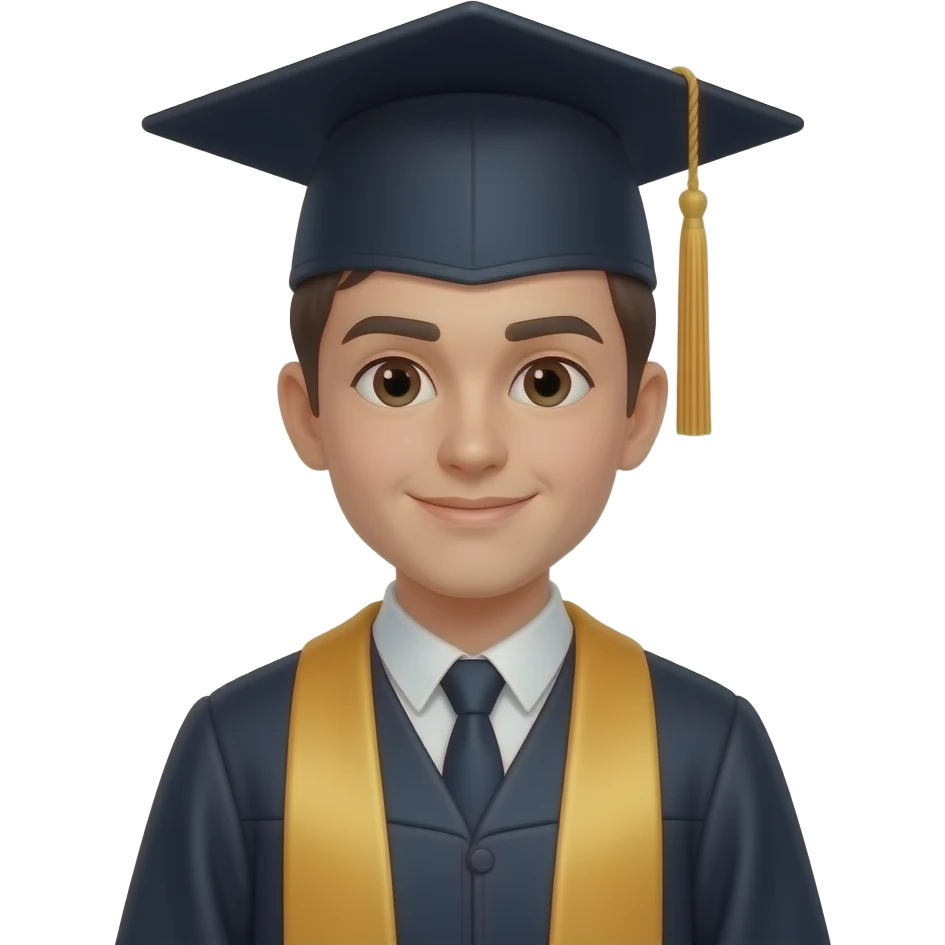graduating peple emoji