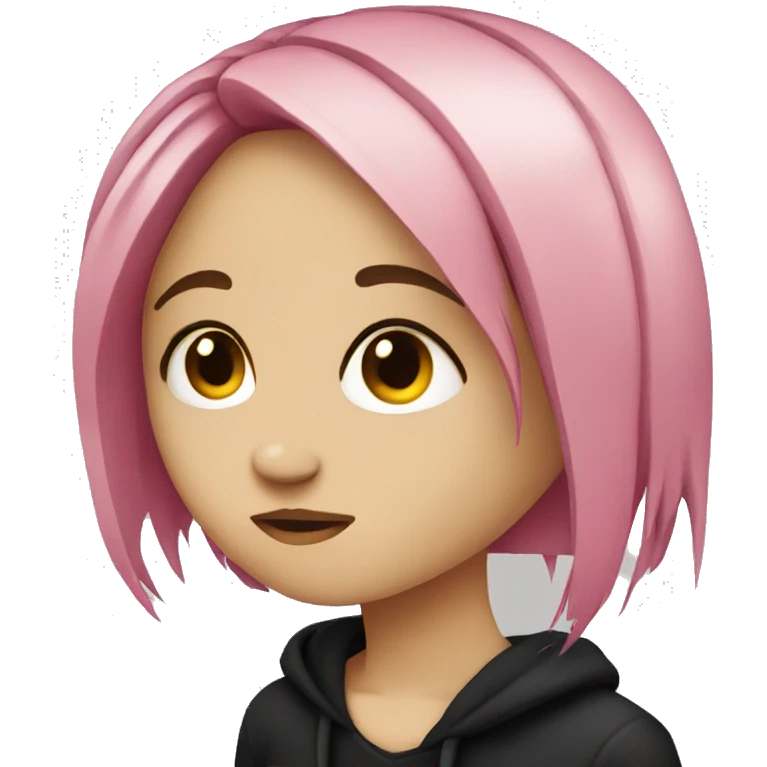 emo girl emoji