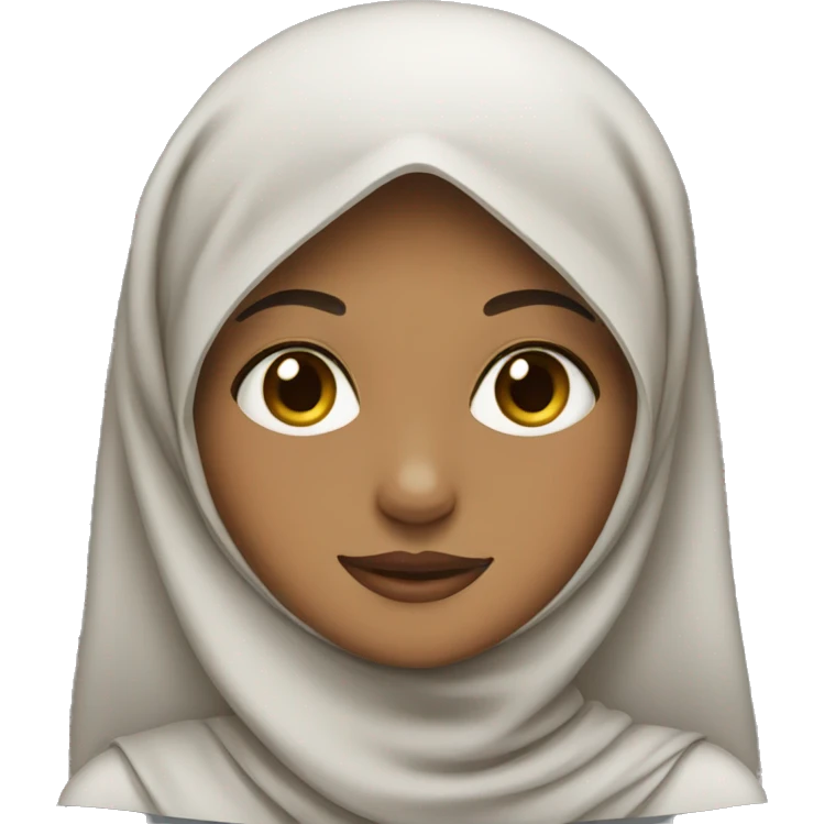 girl wearing hijab emoji