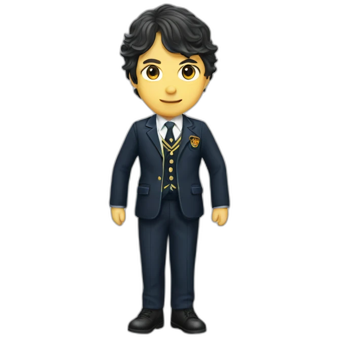 Angus young school uniform emoji