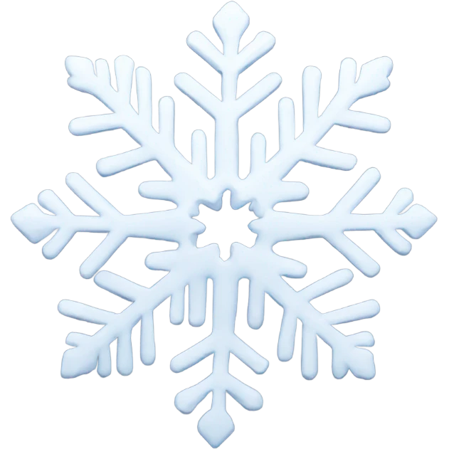 Snowflake  emoji