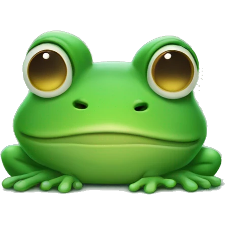sad waiting frog emoji