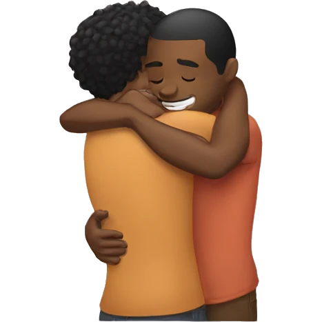 Best friend hugging  emoji