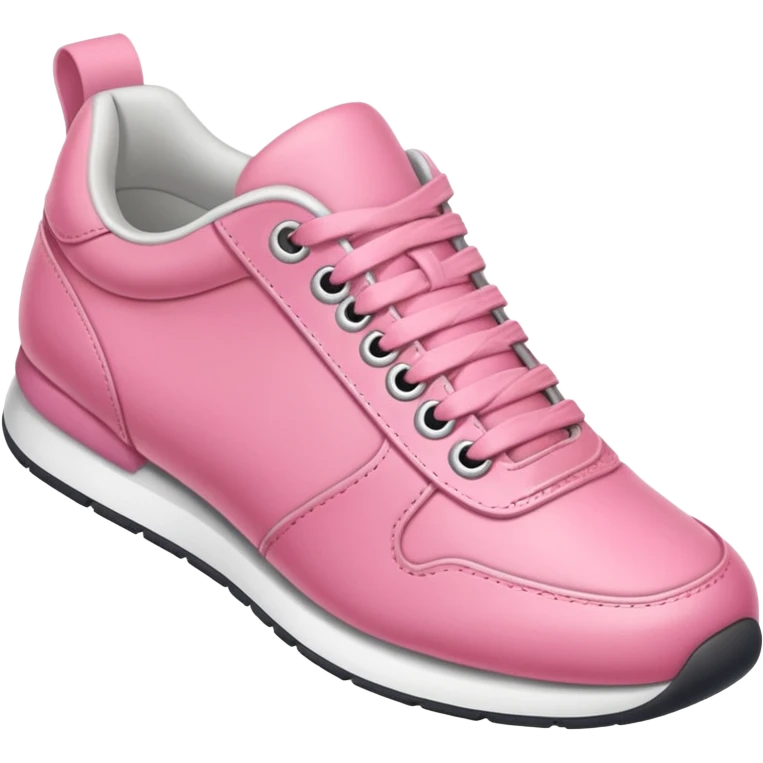 pink sneaker emoji