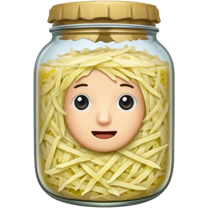 saurkraut but bigger emoji