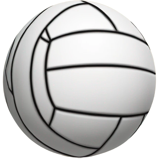 Static volleyball  emoji