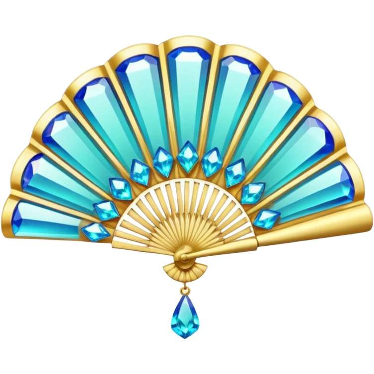 gem fan with ggem accessories emoji