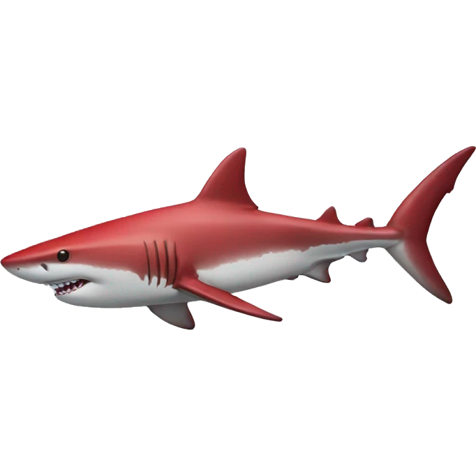 shark red emoji