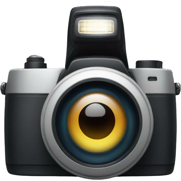 camera with flash emoji